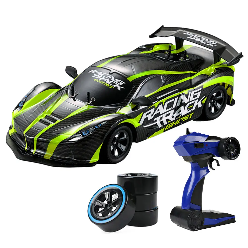 2.4GHz 1/10 RC Off Road Car 20KM/H High Speed Remote Control Sports RC Drift Car With Drifting & Racing Wheels