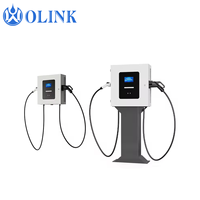 Cargador de Vehículos Eléctricos Olink de 40KW CC, Comercial, Público, CCS2/GBT, Estación de Carga Rápida con Sistema de Pago