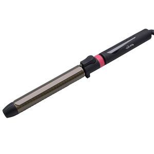 Salon professionnel en céramique baril baguette cheveux fer à friser étiquette Privet électrique PTC chauffage LED rotatif professionnel bigoudi - Product Image 6