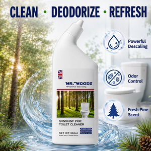 Nettoyant enzymatique pour toilettes en spray, élimination des odeurs et des taches, parfum pin, directement de l'usine - Product Image 6