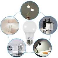 Ampoule LED Worbest A19 1100lm 5000K pour usage résidentiel AC120V, certifiée UL, 11W, dimmable, haute fiabilité, durée de vie de 15000 heures