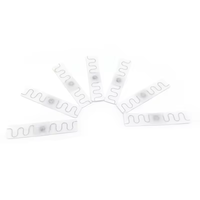 Étiquette en tissu NFC ultra douce et confortable pour l'identification des vêtements haut de gamme et des accessoires de luxe