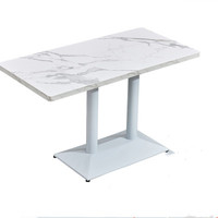 Table de bistrot en marbre pour restaurant, café, restauration rapide - Offre spéciale