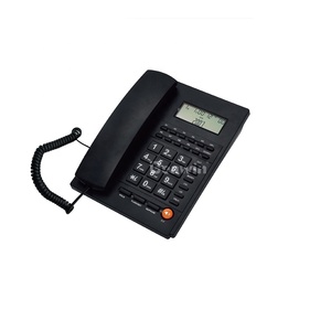 Téléphone <span class=keywords><strong>Fixe</strong></span> <span class=keywords><strong>Filaire</strong></span> de Bureau en Stock en Promotion avec Identification de l'Appelant et Boutons Mémoire à Touche Unique - Product Image 5