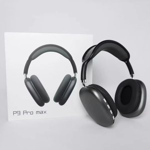 Hot Sale Headphone P9 Pro Max Good Quality P9 <strong>Plus</strong> Wireless Stereo TWS Headphones Leather Protective case for <strong>airpods</strong> Max - Product Image 2