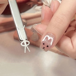 공장 도매 하트와 토끼 철 와이어 고양이 눈 마그네틱 도구 젤 매니큐어 강한 네일 자석 도구 세트 - Product Image 3