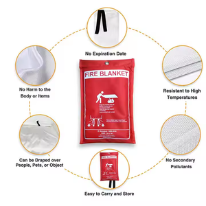 ใยแก้วทนอุณหภูมิสูงผ้าห่มไฟหลายสนาม2025ดีไซน์ใหม่สำหรับใช้กลางแจ้งในบ้านจากสหรัฐอเมริกา - Product Image 3