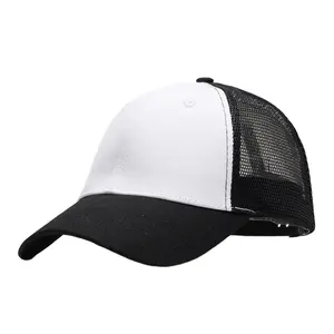 Cap Custom Ontwerp Uw Eigen Running Track Nerd Trucker Wit Mesh Hoed