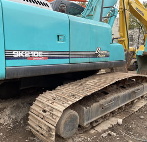 Pelle hydraulique d'occasion Kobelcoo SK210-6E 21 tonnes SK200-8 de pelle sur chenilles SK350 Japon Original 100% prêt à fonctionner - Product Image 5