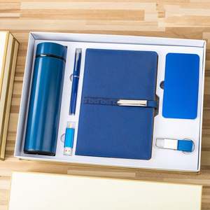 Set de Regalo de Cuaderno de Lujo Personalizado 2025, Caja de Regalo Premium, Taza de Vacío con Serigrafía, Bolígrafo, Llavero USB, Regalo de Graduación, Regalo Empresarial - Product Image 5