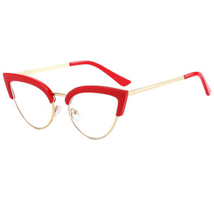 กรอบแว่นตา Psn Cat Eye แบบเต็มกรอบ ป้องกันแสงสีฟ้า รุ่น Unisex 68024 - Product Image 5