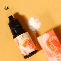 Pegamento en polvo RISI Private Label Lash Lift Glueless Lashlift Glueless Lifting Powder Lash Lift Korean