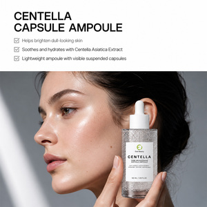 Ampoule Capsule Éclaircissante et Hydratante à <span class=keywords><strong>la</strong></span> Centella, Sérum Visage Apaisant pour Peaux Ternes, Marque Privée OEM en Gros - Product Image 3