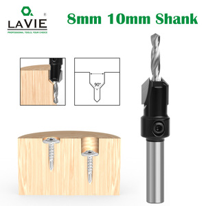Lavie Woodworking Countersink <b>Drill</b> <b>Bit</b> Alloy Head Step <b>Drill</b> For Steel Applications - Product Image 5