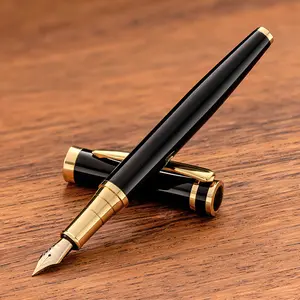 Penna stilografica pesante di Design di lusso con Logo personalizzato calligrafia collezione firma aziendale