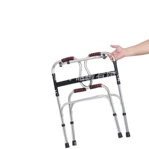Walking Aid <b>Rollator</b> With Seat And Wheels 40-52cm Height Adjustable For Elderly Mobility Support - Product Image 2