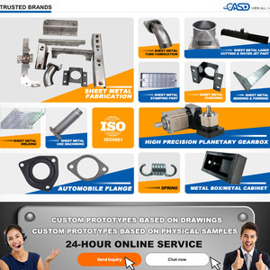 Conception personnalisée de pièces usinées par CNC, fabrication de tôles et soudage, conception de produits - Product Image 5