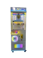 Distributeur automatique vertical compact à griffes pour la capture de petits cadeaux, équipement d'arcade à monnayeur