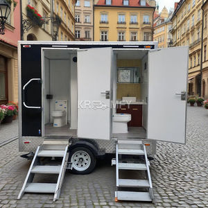 Baño Prefabricado para Exteriores, Personalizado, de Venta Exitosa, con Certificación DOT 2025, Remolque de Baño Móvil VIP, Inodoros Portátiles Individuales de Lujo - Product Image 6
