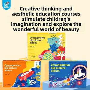 Álbum de Fotos Creativo Hairun <span class=keywords><strong>Sunshine</strong></span> para Niños de 3 a 6 Años, Educación Estética y Pensamiento Creativo, Guía para Principiantes, Papel Personalizado - Product Image 2