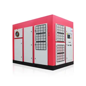 מדחס אוויר בורג בלחץ נמוך 110KW 150HP בייצור זכוכית מטוס