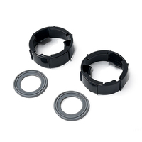 CH2502123 CH2503123 Phare chromé avec réflecteur ambre pour Dodge Ram 1994-2001