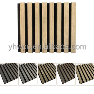 Panel Acústico de Listones de Madera con Revestimiento de Fieltro PET, Insonorización Moderna para Cine en Casa y Sala de Estar, Reducción de Ruido del 90%, Ecológico para Estudio - Product Image 5