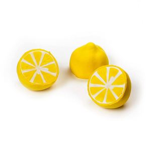 New Release PU Lemon <b>Squishy</b> Slow Rebound Decompression Craft Squeeze Toy - Product Image 1