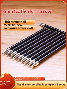 Flecha de Arco Compuesto sin Pluma de 8mm, Alta Penetración, Short Dragon Soul Blaze Chitu, Otros F988997979ST9J - Product Image 5