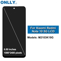 Écran LCD d'usine pour Xiaomi Redmi Note 3 4 4x 5 6 7 8 9 Pro Téléphone mobile Écrans LCD Affichage tactile Remplacement pour Redmi Note 10 5g