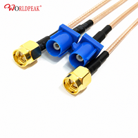 Câble RF personnalisé série RG, assemblage de câbles RG402 RG405 RG316 RG174 RG58, connecteurs SMA N BNC, 50 ohms, solution personnalisée d'usine