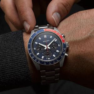 Nuovo Orologio Subacqueo <span class=keywords><strong>da</strong></span> <span class=keywords><strong>Uomo</strong></span> a Energia Solare, Orologio al Quarzo <span class=keywords><strong>di</strong></span> Lusso, Cassa in Acciaio Inossidabile 316L, Resistente all'Acqua 100m, Elegante e Alla Moda per Uso Quotidiano - Product Image 4