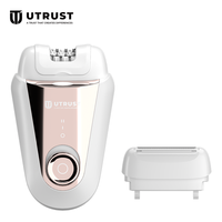 Épilateur électrique mini sans fil rechargeable pour femmes, portable, pour le corps, les jambes, les poils des mains, pince à épiler lavable