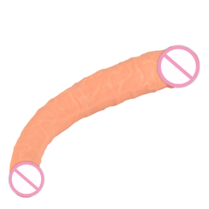 Agente de abastecimiento de China, pistola de pene largo, tapón Anal grande, masturbación, masaje, Juguetes sexuales, consolador de doble cabeza - Product Image 3