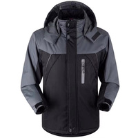 Nouvelle arrivée, prix de gros, veste de randonnée matelassée imperméable et coupe-vent en toile unisexe de haute qualité pour l'hiver