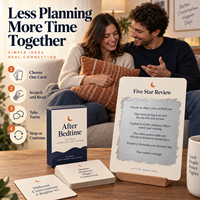 Cartes de rendez-vous pour couples pour les parents à la maison après le coucher – Ensemble d'activités à gratter – Marque privée