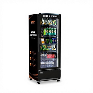 ตู้จำหน่ายสินค้าอัตโนมัติแบบแช่แข็งและแช่เย็น รุ่น Qingo King 509 ความจุ 418 ลิตร ผลิตจากสแตนเลส หน้าจอสัมผัส ควบคุมอุณหภูมิได้สองโซน จากโรงงานโดยตรง - Product Image 1