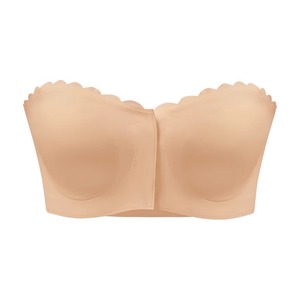 Soutien-gorge gothique grande taille à boucle avant, fin, push-up, pour petite <span class=keywords><strong>poitrine</strong></span>, enveloppant, invisible, transparent, sans bretelles, type tube, une pièce - Product Image 2