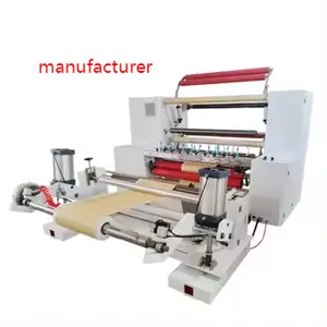 Affordable price 10-200m/min automatic non-plastic film composite roll paper slitting and rewinding machine