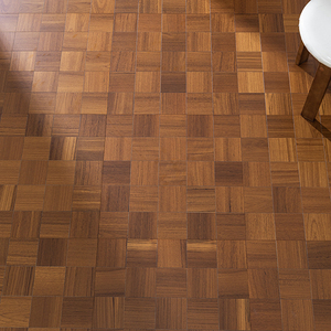 Parquet en noyer multicouche brossé IEC62321 de qualité transitoire ABC 20mm 14mm 16mm pour installations de loisirs - Product Image 1