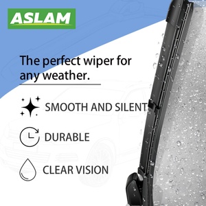ใบปัดน้ำฝนรถยนต์คุณภาพสูง ASLAM OEM แบบมัลติฟังก์ชั่น พร้อมตะขอรูปตัวยู  ใบปัดน้ำฝนแบบนุ่ม เหมาะสำหรับรถยนต์ 99% - Product Image 2