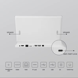 Nouvelle tablette Android 10,1 pouces en forme de L avec écran tactile LED, processeur Rockchip Quad Core, Wi-Fi, RJ45, 4G, pour restaurants et autres affichages numériques - Product Image 5