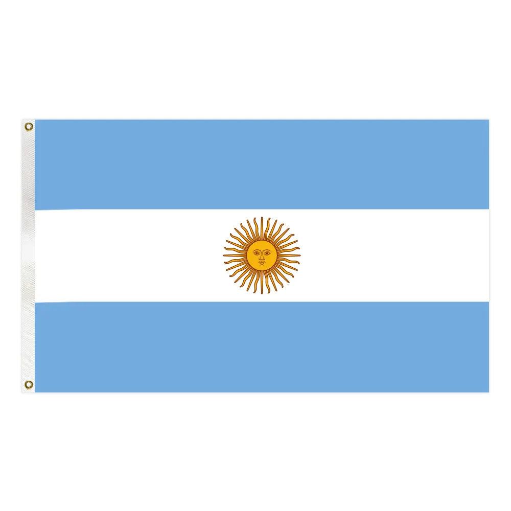 3X5FT Vivid Color All Different Countries Professional Flags Factory Durable Polyester Argentina Flag