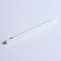 Stylet actif en métal aluminium pour iPad, charge rapide, technologie capacitive magnétique, pointe remplaçable, détection d'angle d'inclinaison - OEM/ODM