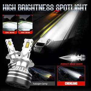 Nueva llegada CLD01 Auto reemplazo de bombilla delantera lámpara LED automóvil H1 H4 H7 H11 9005 9006 9012 5202 IP68 130W Led faro - Product Image 3