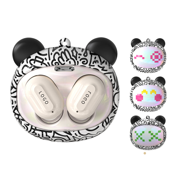 Customized Earphone True Wireless Earphone Tws Earphone Wireless Type C Earbuds Cartoon With Earbuds Cartoons Ear Headphones