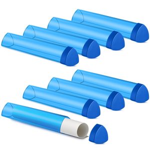 Tube en plastique PC transparent de haute qualité de 41mm de diamètre pour l'emballage d'affichage de petits objets - Product Image 1