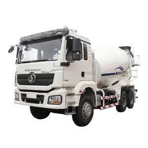 Preços baixos Caminhão misturador de cimento comercial usado Shacman H3000 barato