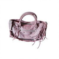 Sac à main de motard en peau de serpent dégradé rose, à franges épaisses, rare et édition limitée, authentique sac de luxe de marque célèbre d'occasion