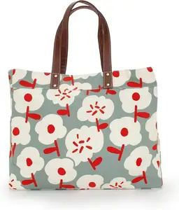 Recycled Canvas Tote Bag Picnic Mommy Workplace Bag